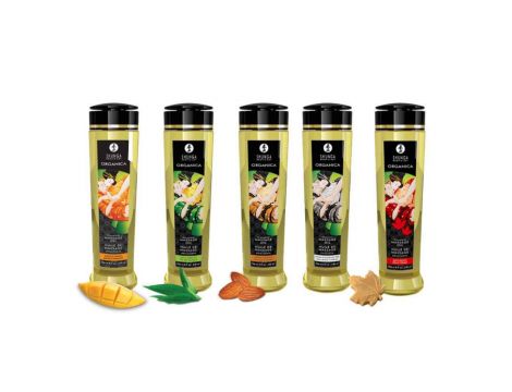 Olejek do masażu jadalny Organica Shunga mango - 2