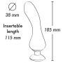 Wibrator punktu G silikonowy Shunga Sanya fioletowy USB 19 cm - 5