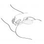 Wibrator punktu G silikonowy Shunga Sanya fioletowy USB 19 cm - 4