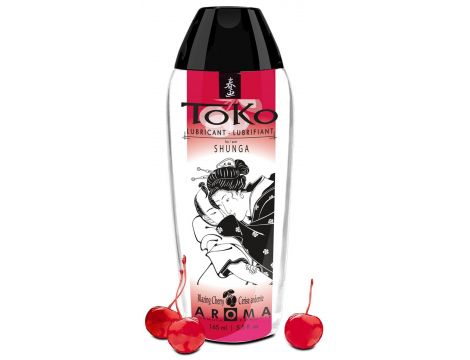 Lubrykant smakowy wiśniowy Shunga Toko Aroma 165ml - 2