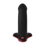 Dildo silikonowe Fun Factory Amor czarny z przyssawką 13 5 cm - 4