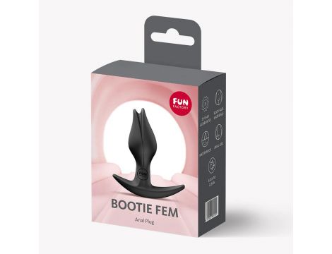 Bootie Fem (Black) - 6