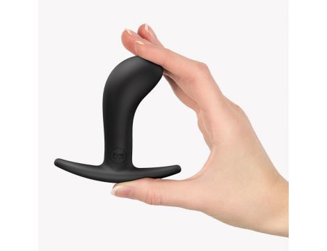 Korek analny silikonowy Fun Factory Bootie M czarny 9,3 cm - 7