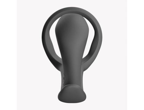 Pierścień erekcyjny z masażerem prostaty Fun Factory Bootie Ring czarny - 9