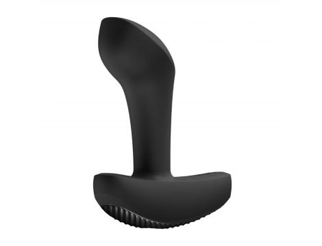 Korek analny wibrujący Bootie Vibe Fun Factory czarny silikonowy USB 10 cm - 2