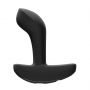 Korek analny wibrujący Bootie Vibe Fun Factory czarny silikonowy USB 10 cm - 2