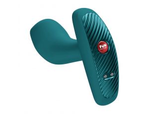 Korek analny wibrujący Bootie Vibe Fun Factory zielony USB 10 cm