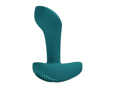 Korek analny wibrujący Bootie Vibe Fun Factory zielony USB 10 cm - 3
