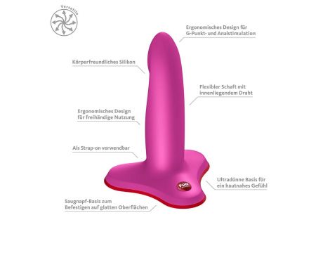 Dildo realistyczne Limba Flex S Fun Factory różowe 12 cm