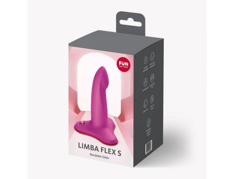 Dildo realistyczne Limba Flex S Fun Factory różowe 12 cm - 4