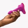 Dildo realistyczne Limba Flex S Fun Factory różowe 12 cm - 3