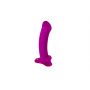 Dildo realistyczne Fun Factory Magnum fioletowe silikonowe - 6