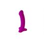 Dildo realistyczne Fun Factory Magnum fioletowe silikonowe - 5