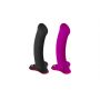 Dildo realistyczne Magnum Fun Factory silikonowe czarny - 4