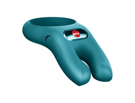 Pierścień erekcyjny wibrujący podwójny Fun Factory Nos zielony USB - 5