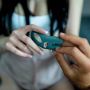 Pierścień erekcyjny wibrujący podwójny Fun Factory Nos zielony USB - 10