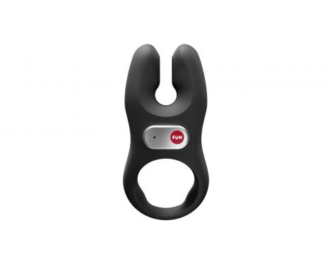 Pierścień erekcyjny wibrujący Nos XL Fun Factory czarny silikonowy USB