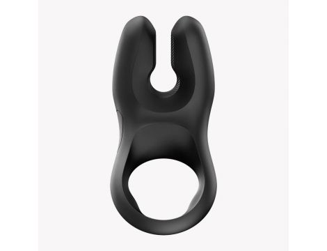 Pierścień erekcyjny wibrujący Nos XL Fun Factory czarny silikonowy USB - 6