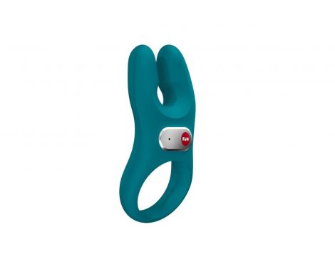 Pierścień erekcyjny wibrujący Nos XL zielony Fun Factory silikonowy USB - 5