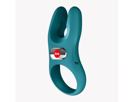 Pierścień erekcyjny wibrujący Nos XL zielony Fun Factory silikonowy USB - 6