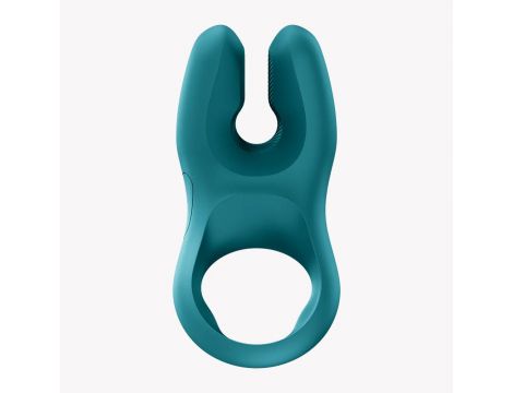 Pierścień erekcyjny wibrujący Nos XL zielony Fun Factory silikonowy USB - 7