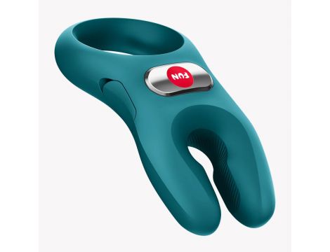 Pierścień erekcyjny wibrujący Nos XL zielony Fun Factory silikonowy USB - 8