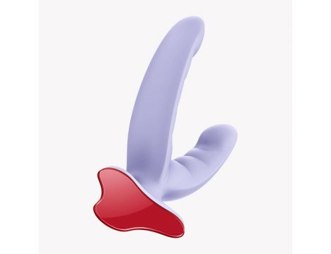 Dildo podwójne Ryde z przyssawką Fun Factory lawendowe - 7