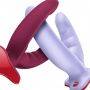 Dildo podwójne Ryde z przyssawką Fun Factory lawendowe - 3