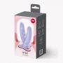 Dildo podwójne Ryde z przyssawką Fun Factory lawendowe - 9