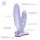 Dildo podwójne Ryde z przyssawką Fun Factory lawendowe