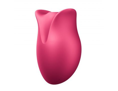 Stymulator łechtaczki air pulse silikonowy Fun Factory Belle czerwony USB - 2