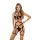 Set bra, thong and suspender harness 11031 black M