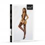Bodystocking siateczkowy SoftLine 2035 czarny One Size - 3