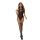 Bodystocking SoftLine 2040 transparentny czarny One Size