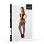 Bodystocking SoftLine 2062 siateczkowy czarny One size - 2