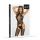 Bodystocking koronkowy z sznurowaniem SoftLine 2066 czarny one size