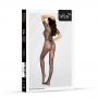 Bodystocking siateczkowy SoftLine 2069 czarny One size - 4