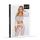 Bodystocking siateczkowy z sznurowaniem SoftLine 2078 biały One size