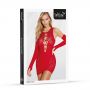 Dress 3023 red - 3