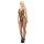 Bodystocking siateczkowy SoftLine Eve czarny S L