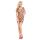 Bodystocking Kitty SoftLine czarny S/L z wycięciem w kroku