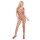 Bodystocking elastyczny Shecat SoftLine z wycięciem czarny S/L