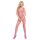 Bodystocking otwarty na kroku She Cat SoftLine różowy S/L