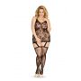 Bodystocking Crazy SoftLine czarny XL 3XL - 2