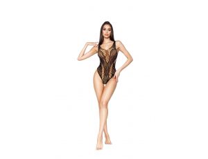 Body siateczkowe SoftLine Collection czarne S/L