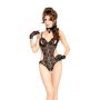 Body erotyczne koronkowe Kelly czarny M/L - 2