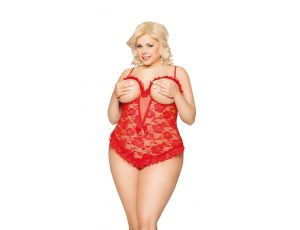 Bona - Plus Size - red 2XL