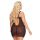 Koszulka babydoll Aldona SoftLine czarna 3XL z stringami