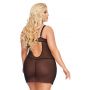 Seksowna koszulka koronkowa Aldona SoftLine czarny 2XL - 3