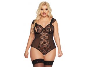 Body erotyczne Dora SoftLine czarny XL